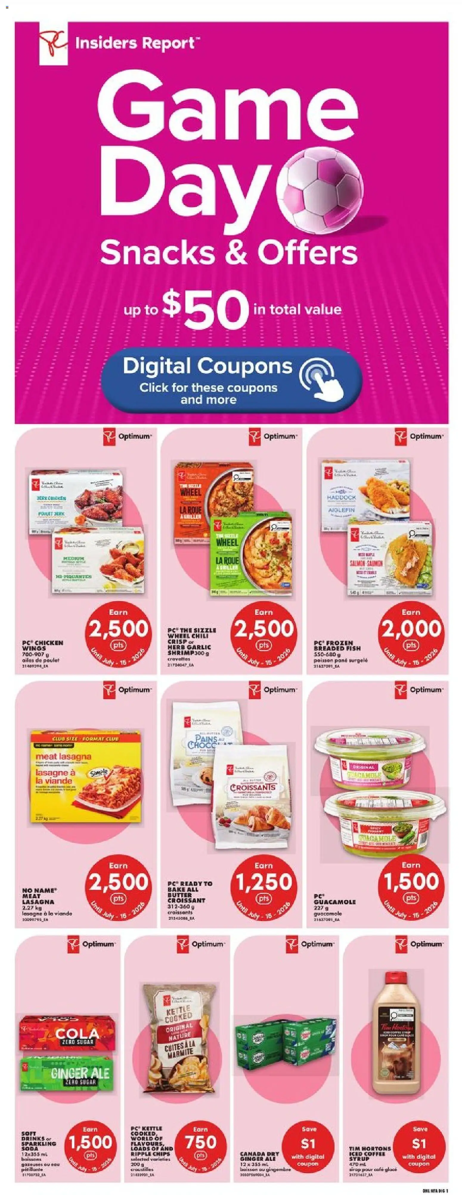 No Frills flyer valid from Jul 9, 2026 | Page: 7 | Products: PC, Game, Kettle, Chicken
