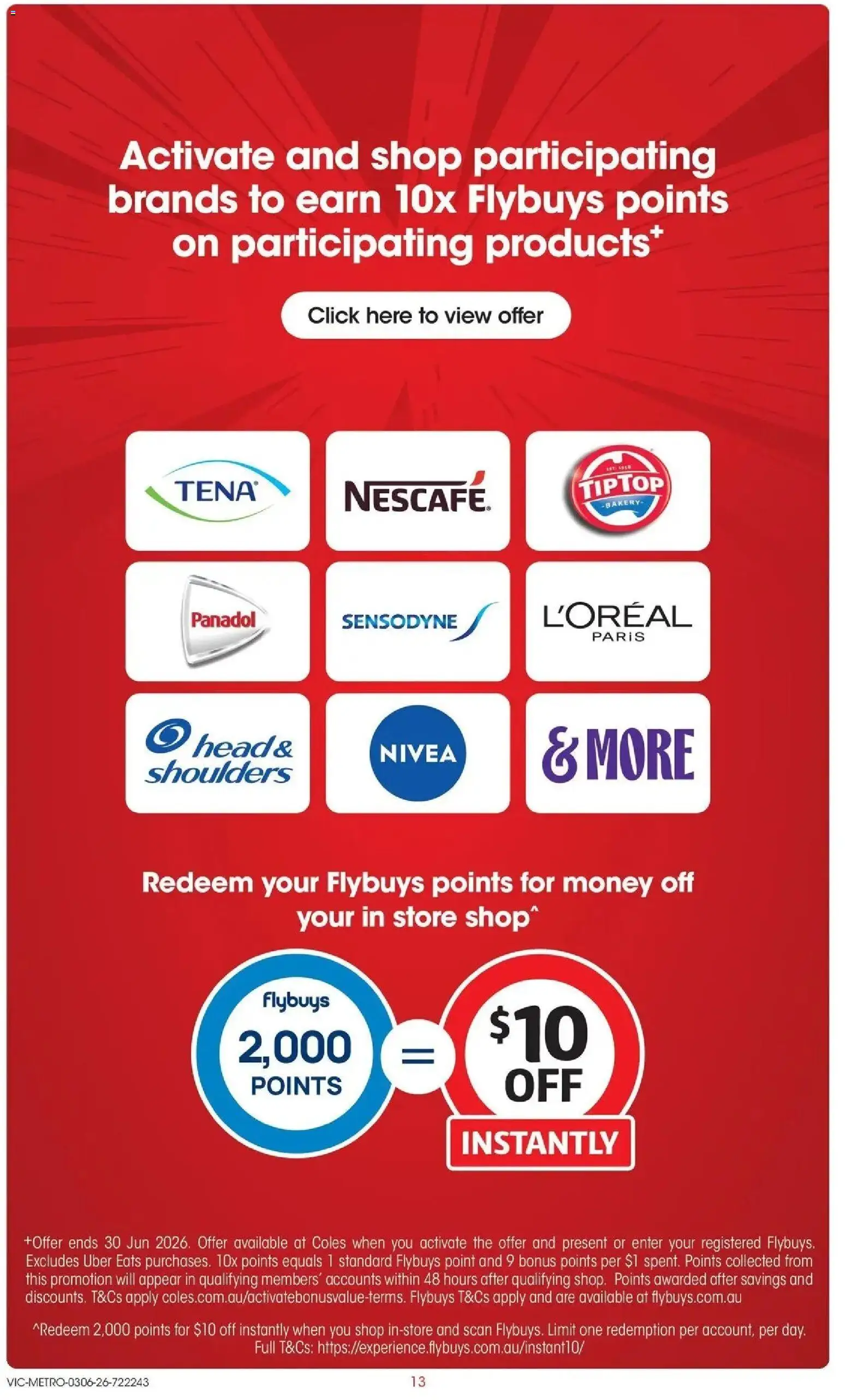 Coles catalogue - valid from 02.06.2026 | Page: 13 | Products: Bakery