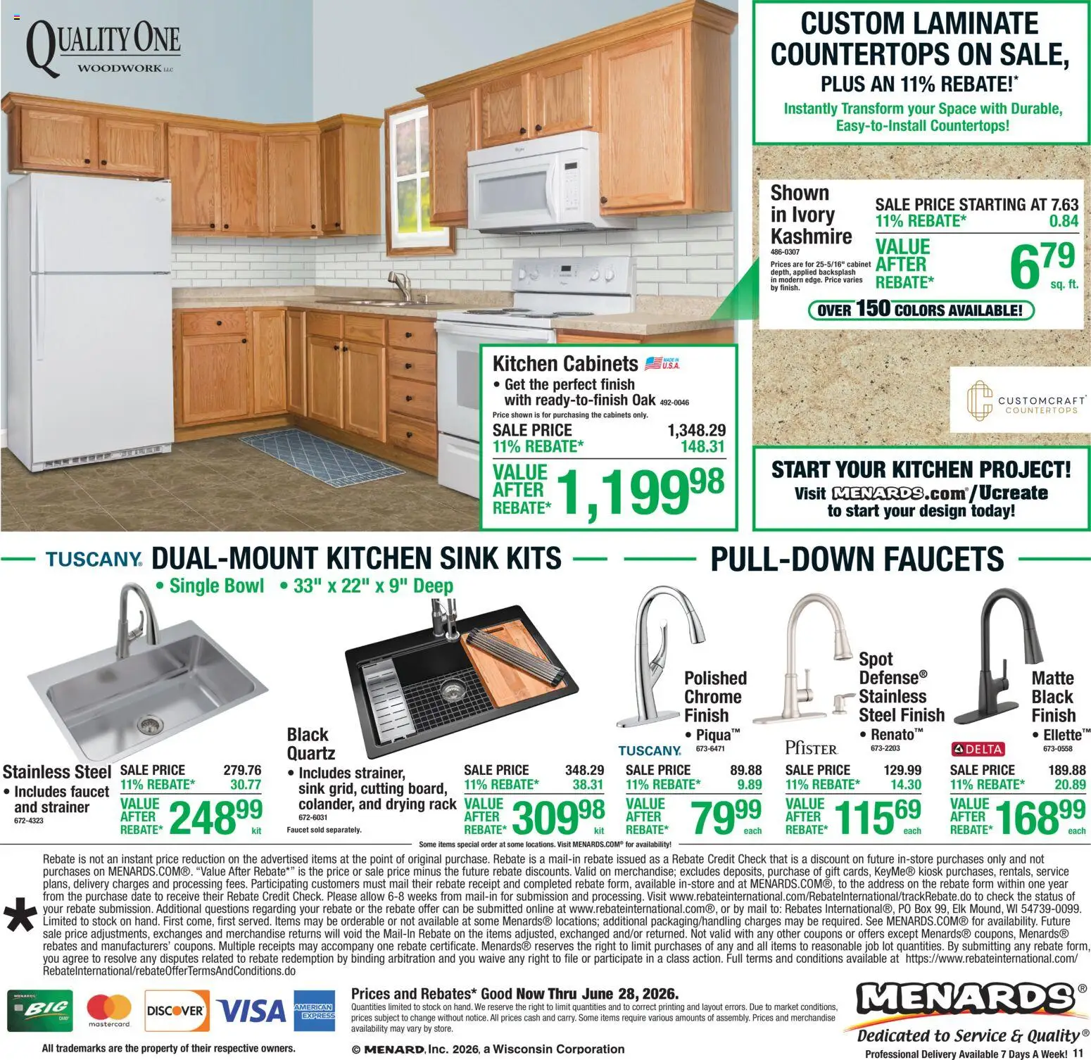 Menards Weekly Ad - valid from 18.06.2026 | Page: 17 | Products: Box, Date