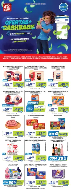 Prezunic ofertas - Pré-Visualização do folheto da loja Prezunic, válido de 07/10/2026