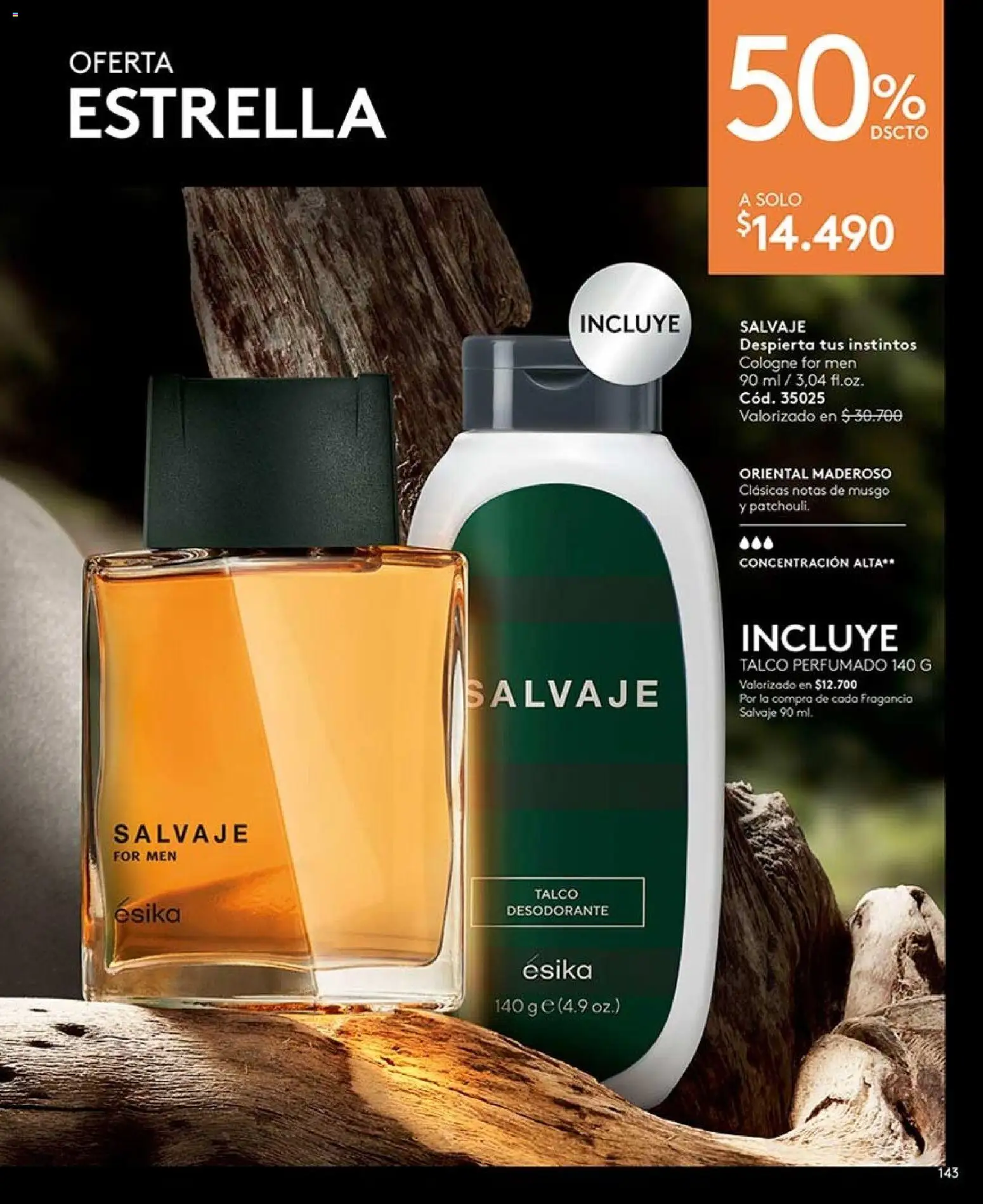Catálogo Ésika Campaña 13 │ válido desde el 25.07.2026 | Página: 143 | Productos: Fragancia, Desodorante