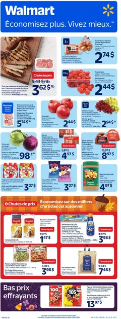 Preview of Walmart circulaire from shop Walmart valid from Oct 22, 2026