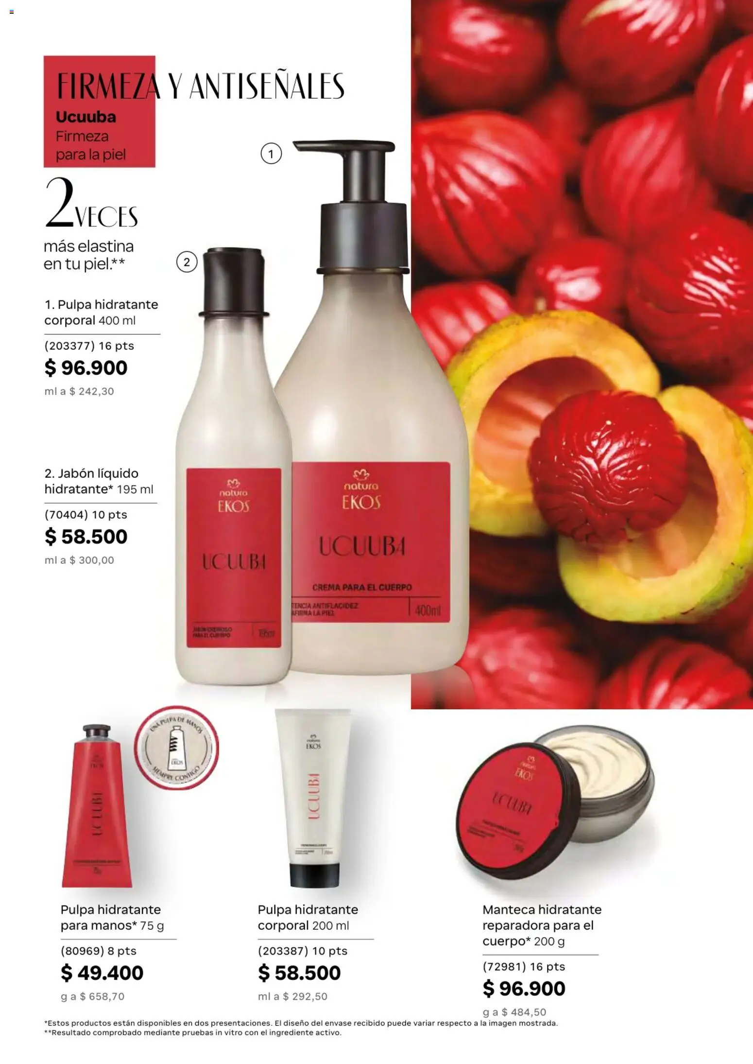 Natura revista - valida desde el 01.04.2026 | Página: 131 | Productos: Crema, Crema para el cuerpo, Jabón, Manteca