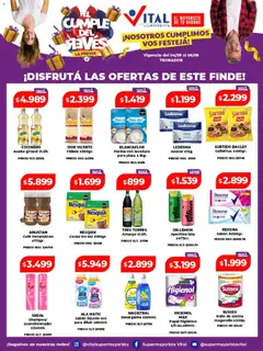 Vista previa Vital - Ofertas fin válido desde el 04/09/2026