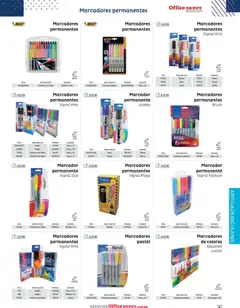 Vista previa de Office Depot catálogo 2026, nuevo folleto de la tienda, válido en México a partir del 12/01/2026 | Página: 123 | Productos: Pastel, Estuche, Caja