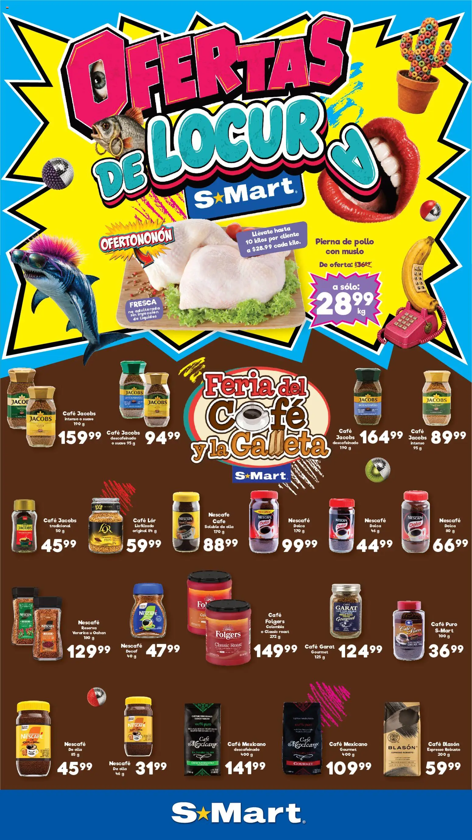 Nuevas ofertas de S-Mart válidas en toda la República Mexicana desde el 09/10/2026. ¡Encuentra las mejores ofertas en S-Mart folleto Ofertas de feria Monterrey! | Página: 1