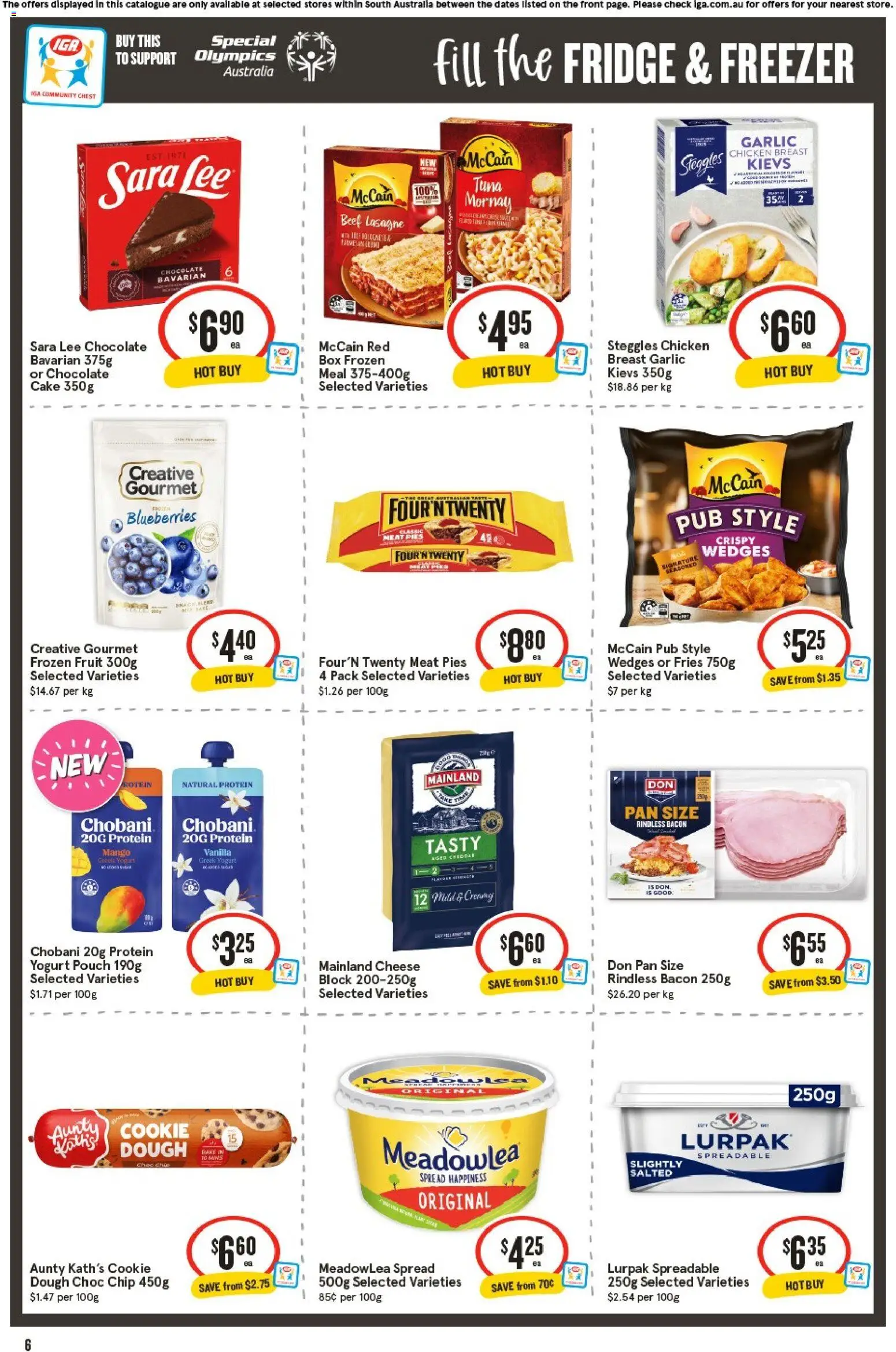 IGA catalogue - valid from 06.05.2026 | Page: 7 | Products: Box, Bacon, Garlic, Freezer