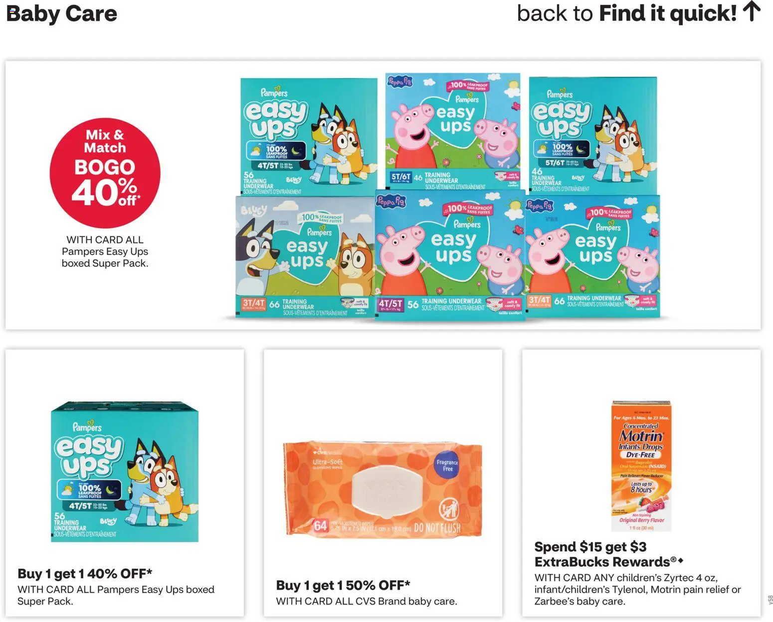 CVS Pharmacy Weekly Ad - MI - valid from 31.05.2026 | Page: 30 | Products: Fragrance, Underwear, UPS