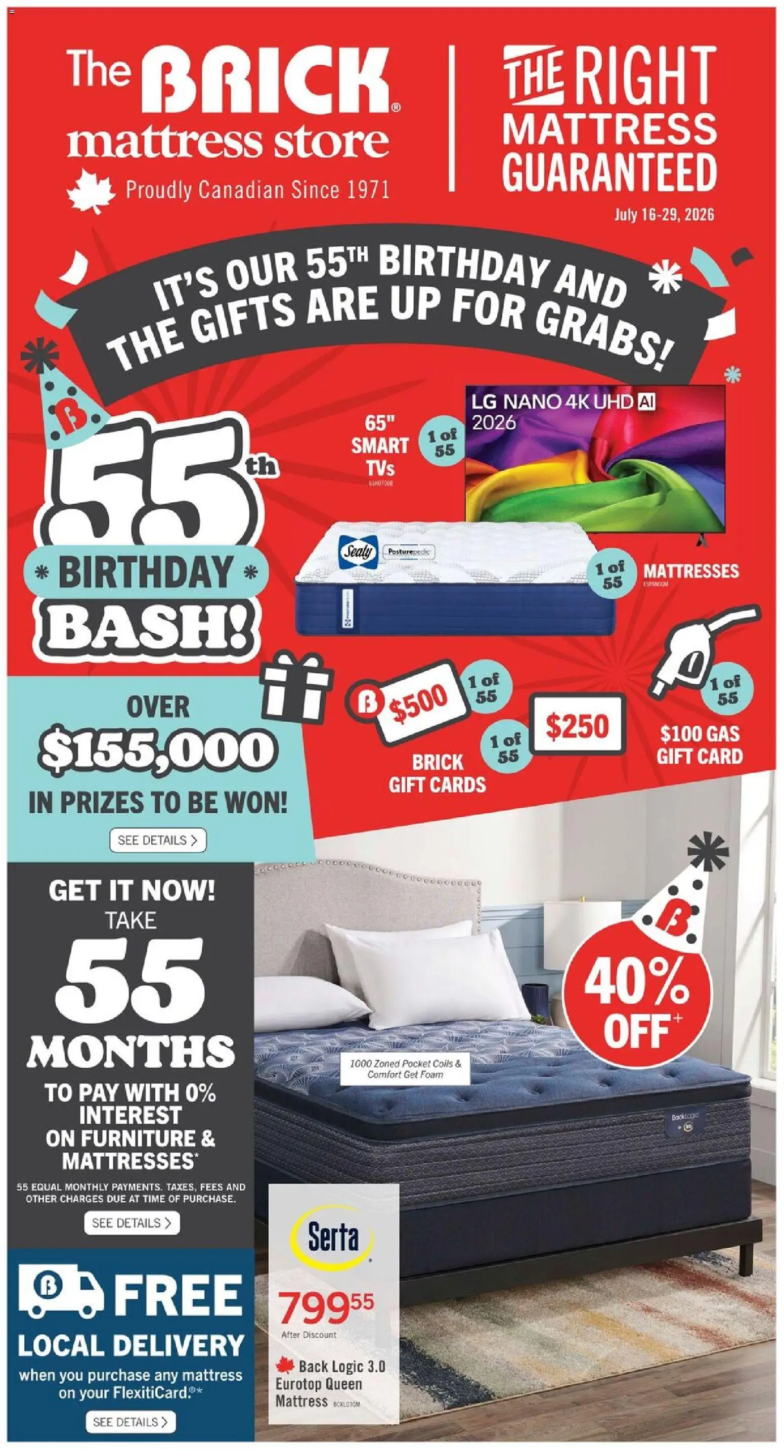 The Brick flyer valid from Jul 16, 2026 | Page: 2