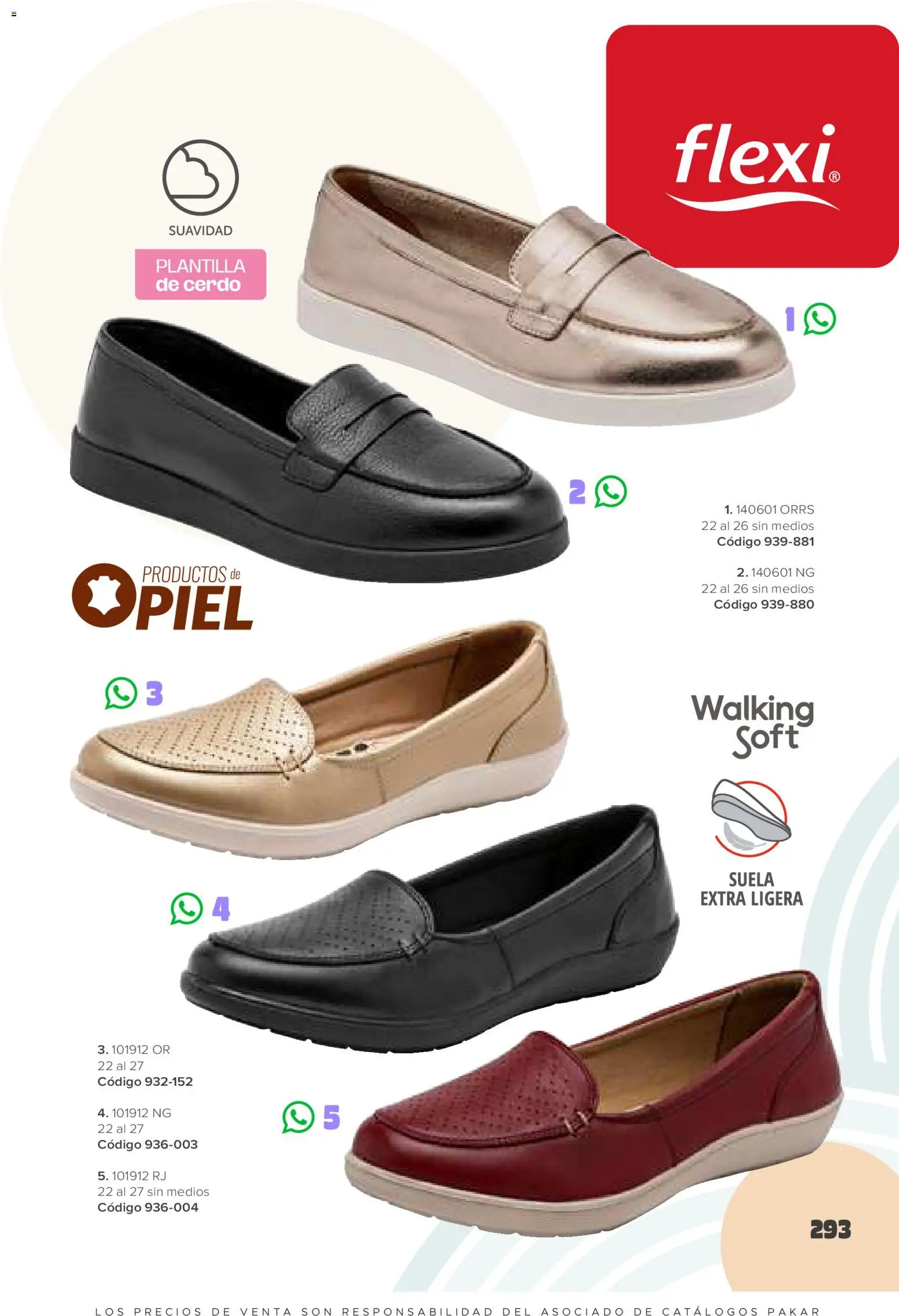 Nuevas ofertas de SC Pakar válidas en toda la República Mexicana desde el 30.01.2026. ¡Encuentra las mejores ofertas en SC Pakar catálogo Casual! | Página: 293 | Productos: Cerdo