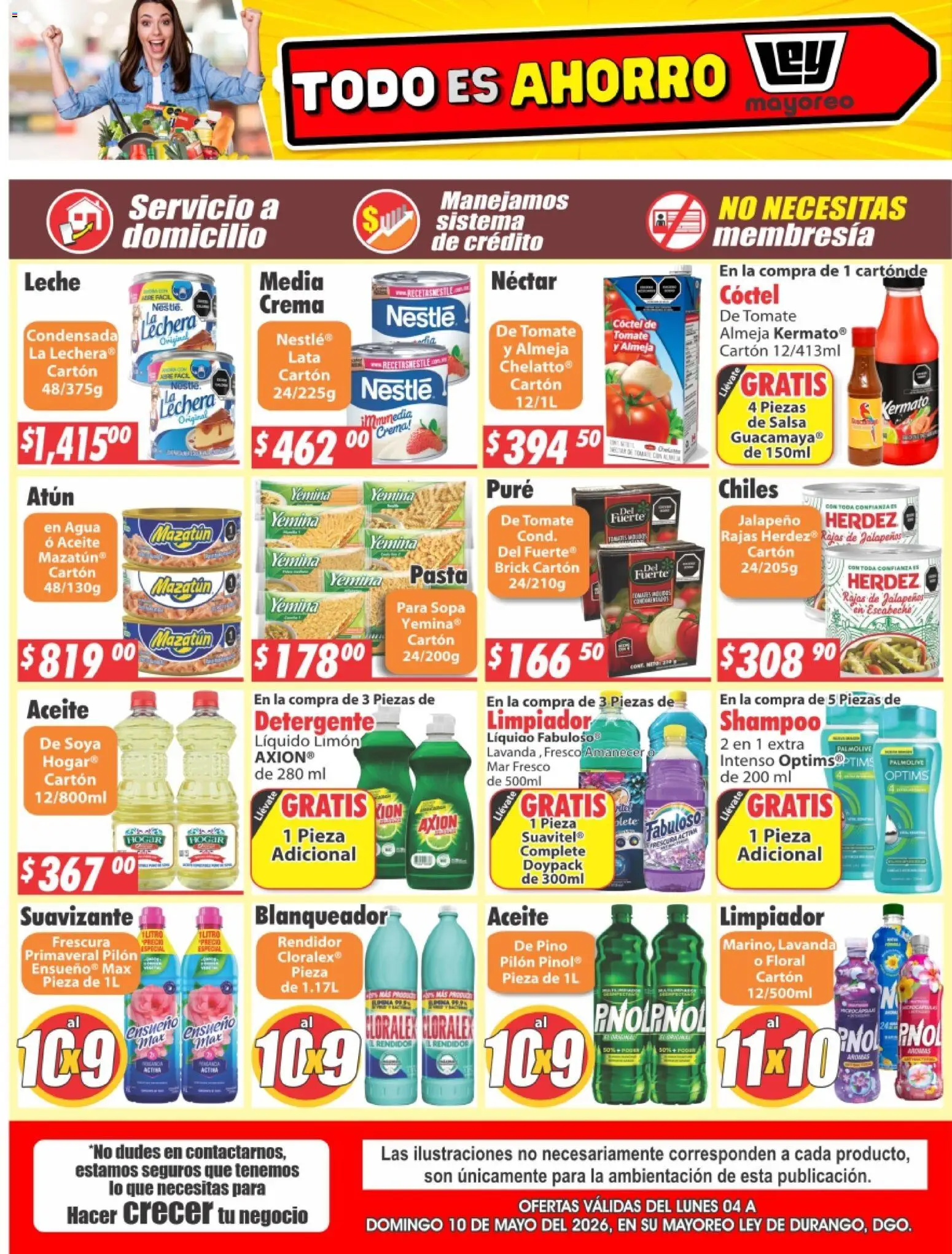 Nuevas ofertas de Casa Ley válidas en toda la República Mexicana desde el 04.05.2026. ¡Encuentra las mejores ofertas en Casa Ley folleto! | Página: 2