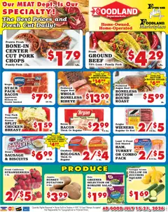 Preview of Foodland weekly ads valid from 07/15/2026