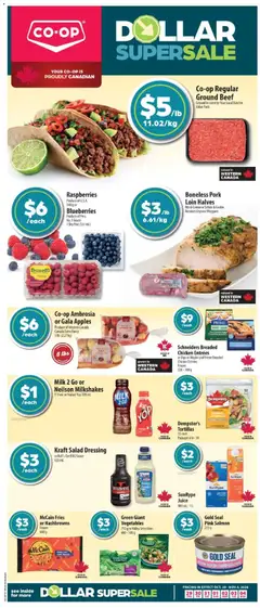 Preview of Co-op Food weekly flyer / circulaire from shop Co-op Food valid from Oct 29, 2026