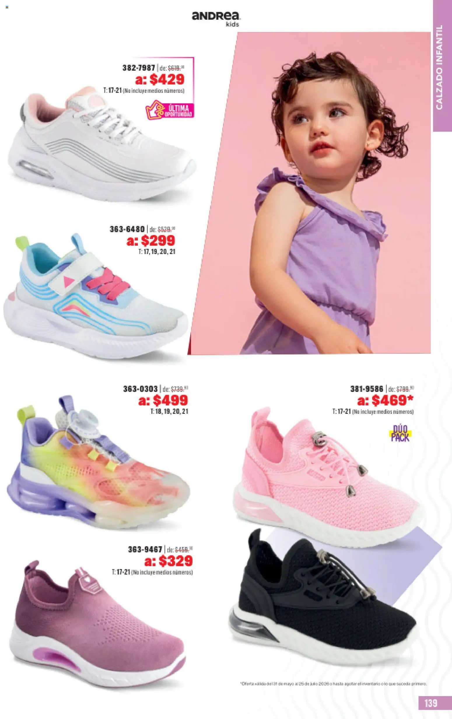 Nuevas ofertas de Andrea válidas en toda la República Mexicana desde el 31.05.2026. ¡Encuentra las mejores ofertas en Andrea catálogo Outlet! | Página: 139