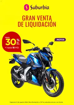 Vista previa de Suburbia catálogo, nuevo folleto de la tienda, válido en México a partir del 28/07/2026
