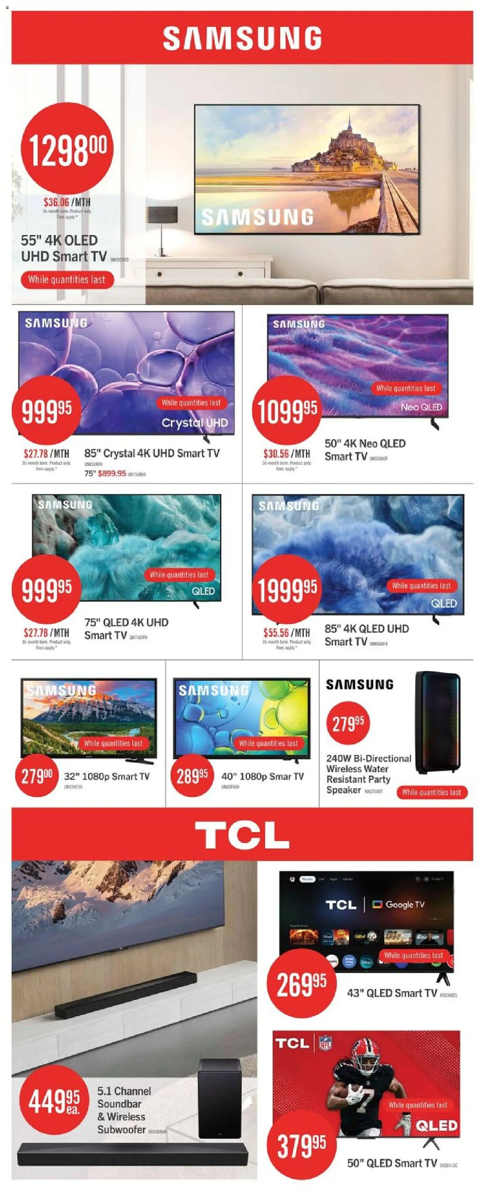 The Brick flyer valid from 01.05.2026 | Page: 3 | Products: Tv, Speaker