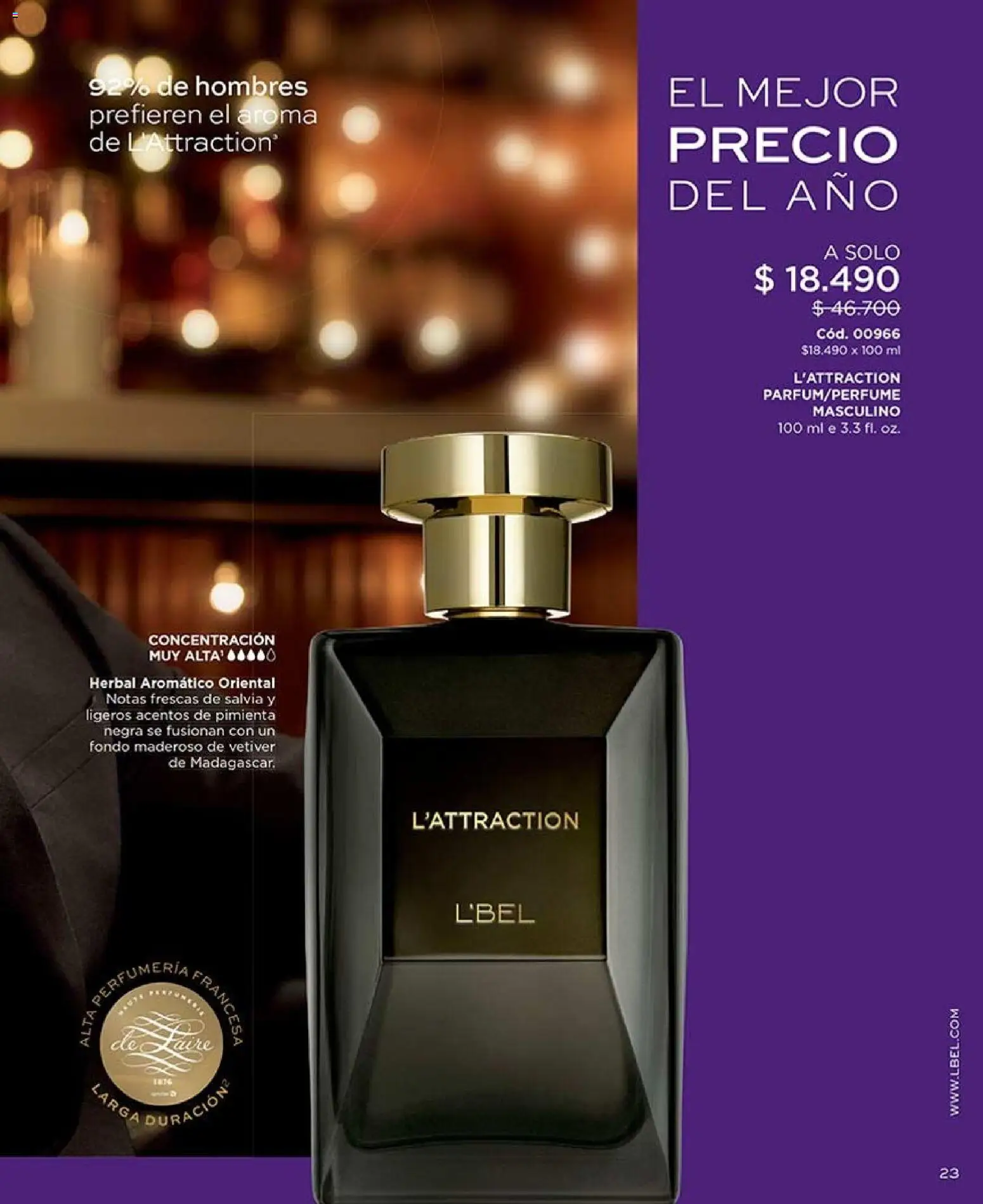Catálogo L'Bel Campaña 11 │ válido desde el 15.06.2026 | Página: 23 | Productos: Pimienta