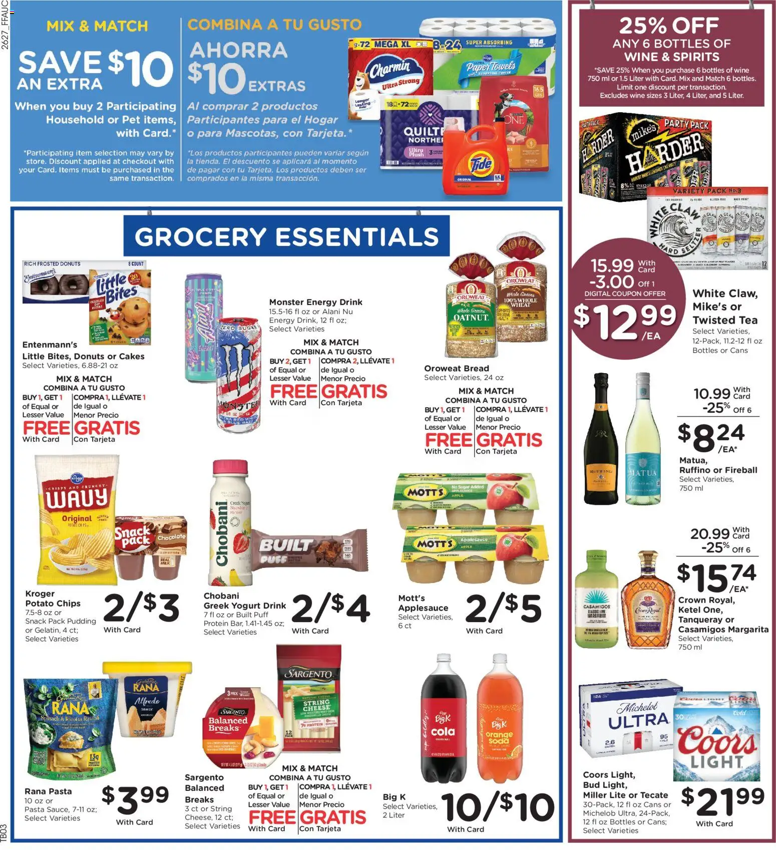 Fry's Food Weekly Ad - valid from 08/05/2026 | Page: 7 | Products: Cheese, Bread, Chocolate, Tea