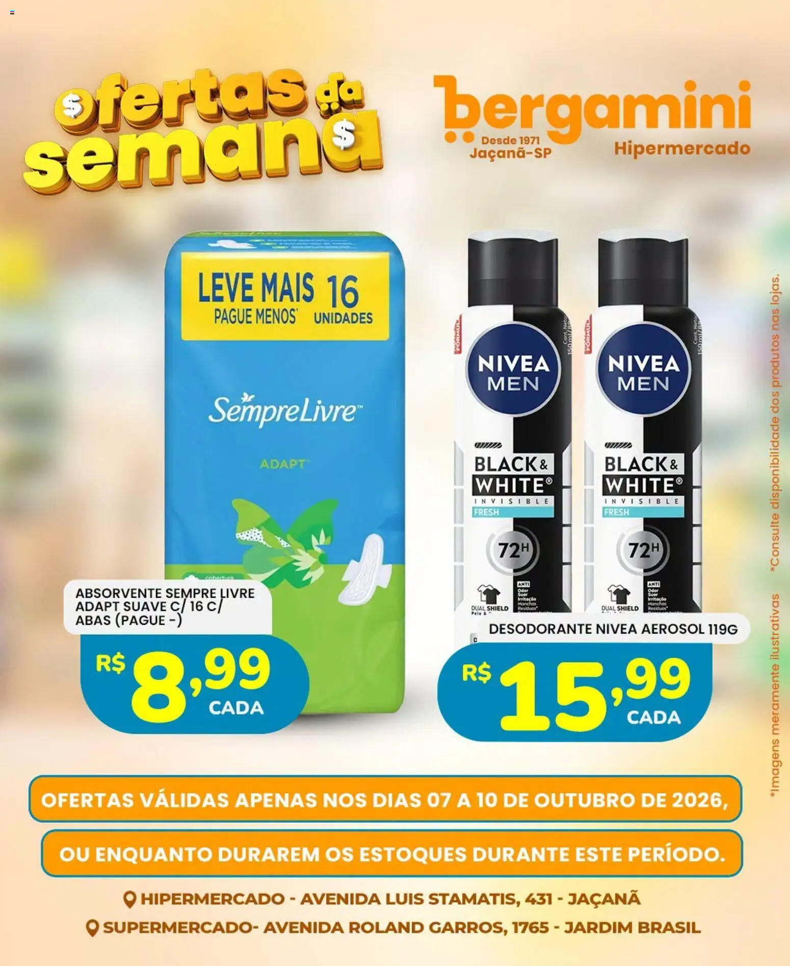 Supermercado Bergamini Folheto - válido de 07/10/2026 | Página: 10