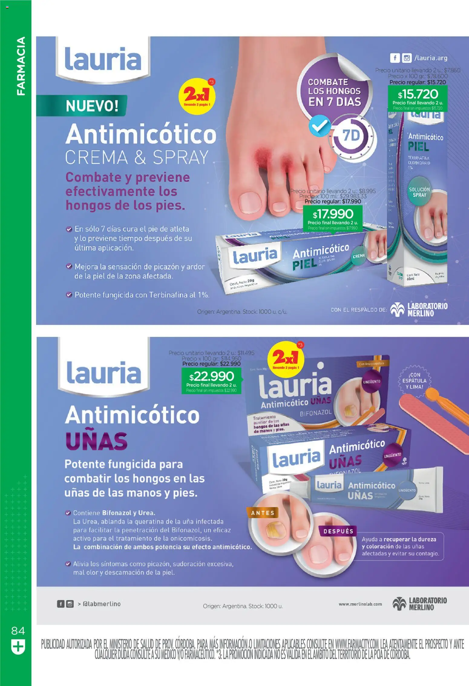 Farmacity catálogo │ válido desde el 01/10/2026 | Página: 84