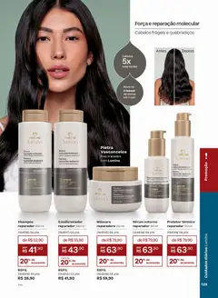 Natura - Ciclo 04/2026 - Pré-Visualização do folheto da loja Natura, válido de 19.02.2026 | Página: 129 | Produtos: Shampoo, Condicionador, Sérum