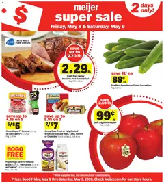 Preview of Meijer weekly ads valid from 08.05.2026