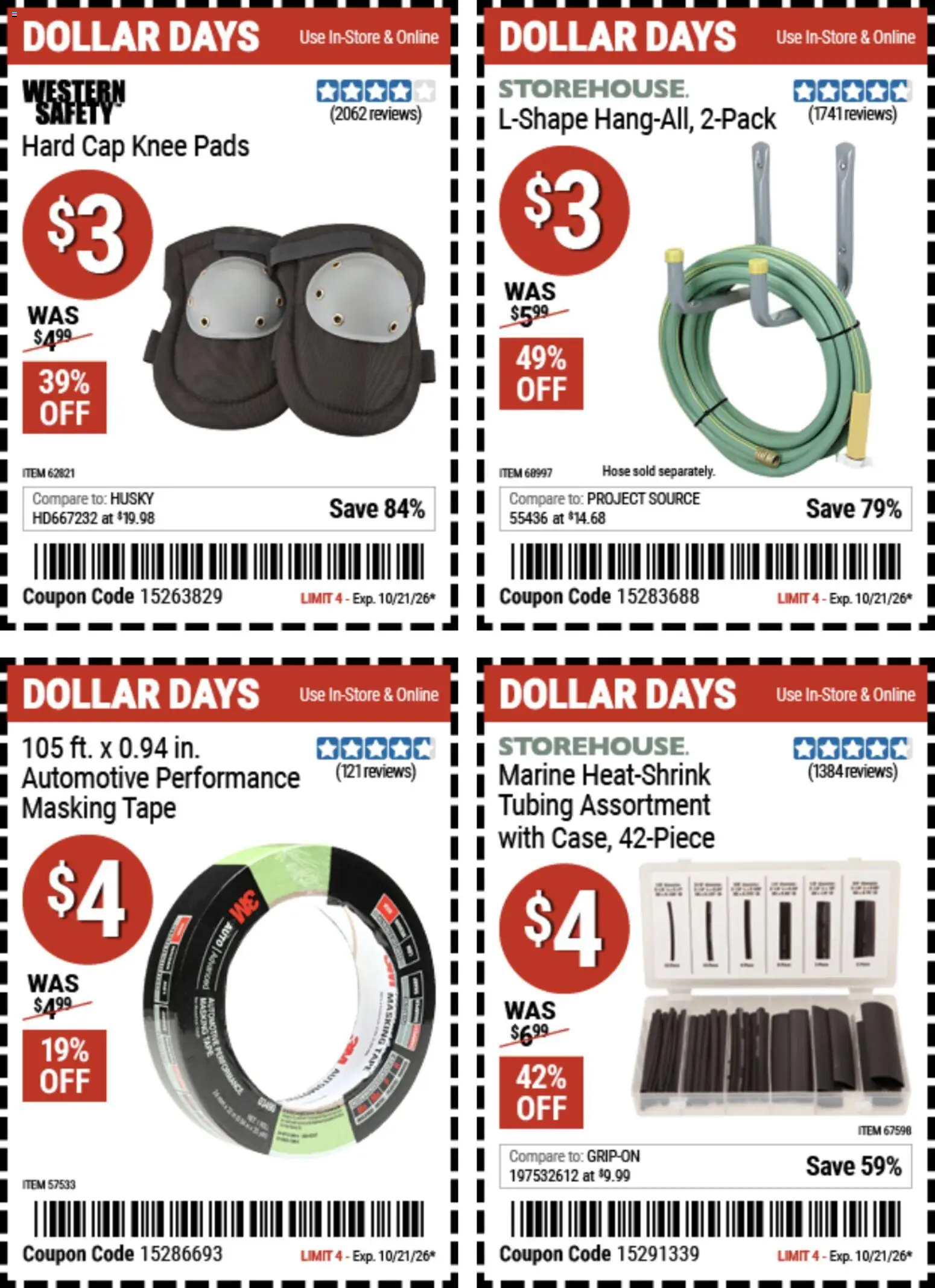 Harbor Freight Dollar Days - valid from 10/08/2026 | Page: 3