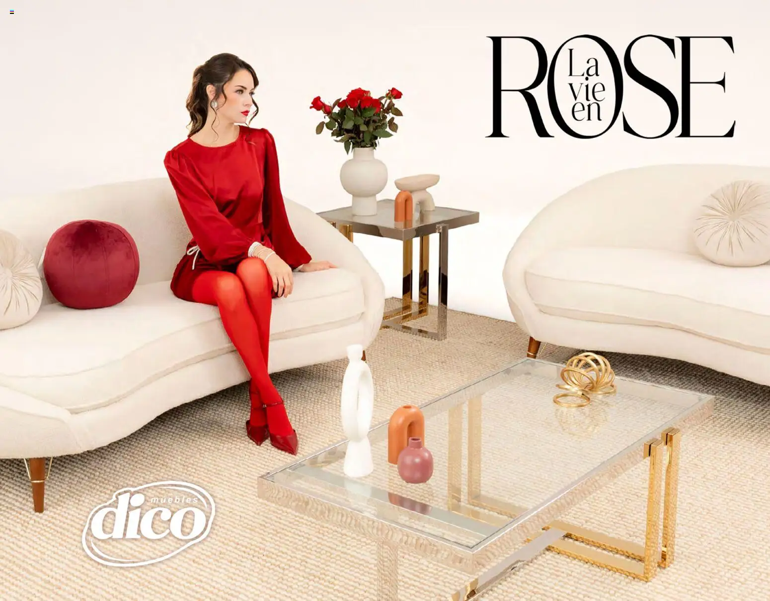 Nuevas ofertas de Muebles Dico válidas en toda la República Mexicana desde el 06/02/2026. ¡Encuentra las mejores ofertas en Muebles Dico catálogo La Vie en Rose 2026! | Página: 1