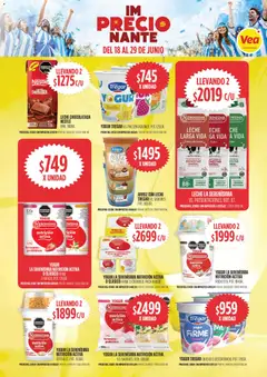 Vista previa Vea ofertas válido desde el 18/06/2026 | Página: 7 | Productos: Leche, Chocolatada, Arroz, Cacao