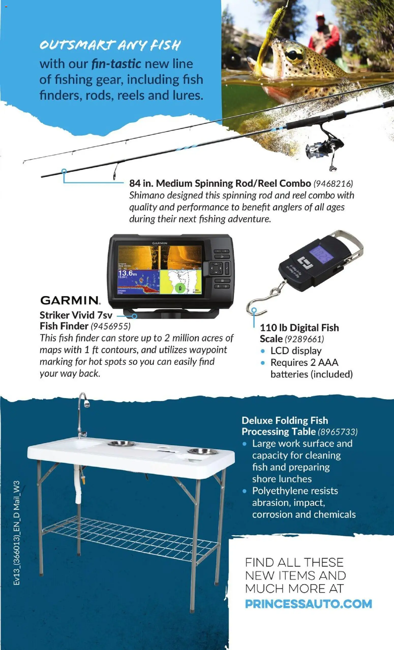 Princess Auto flyer valid from 16.06.2026 | Page: 103 | Products: Fish, Table