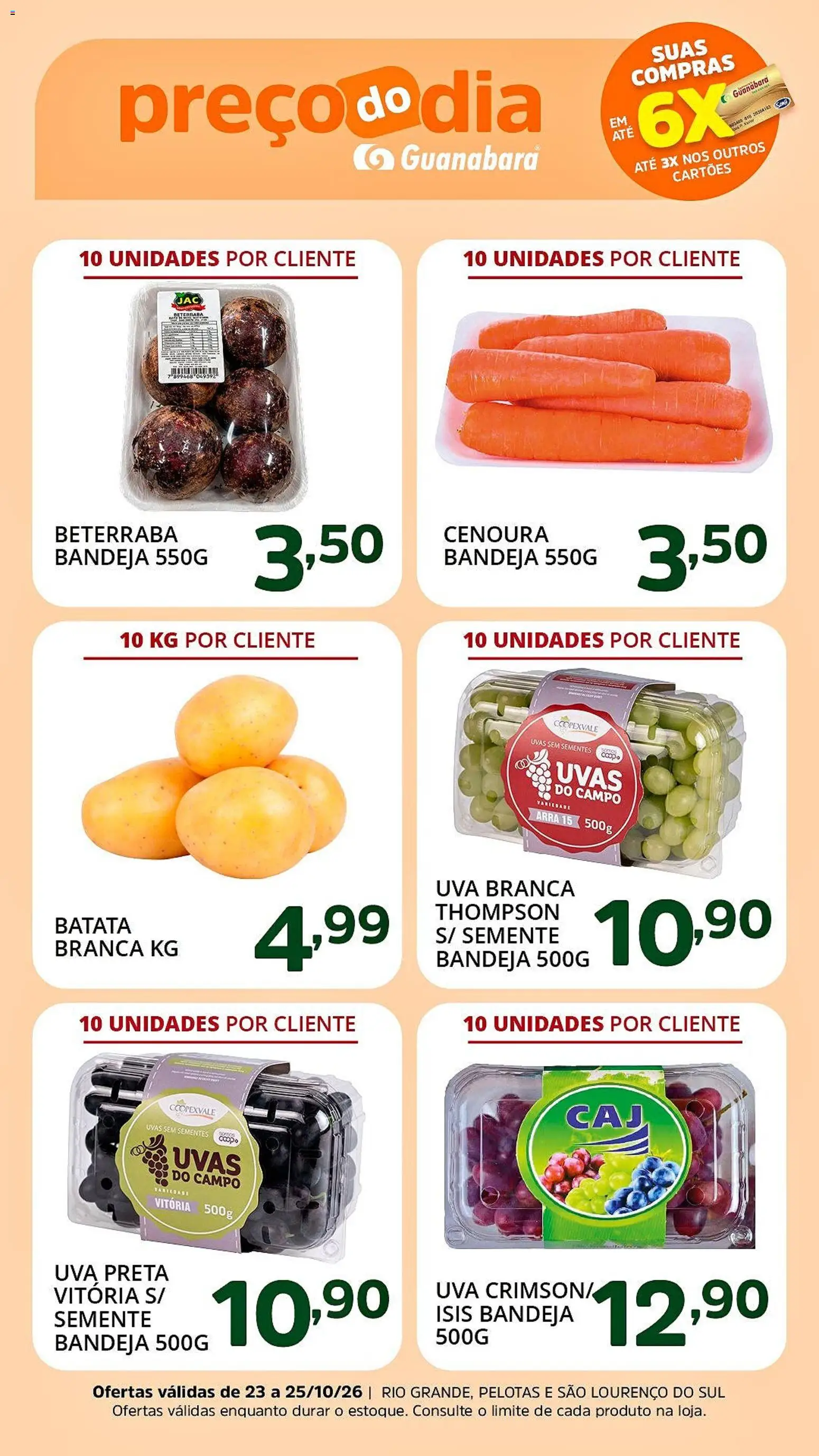 Supermercado Guanabara Folheto - válido de 23/10/2026 | Página: 2