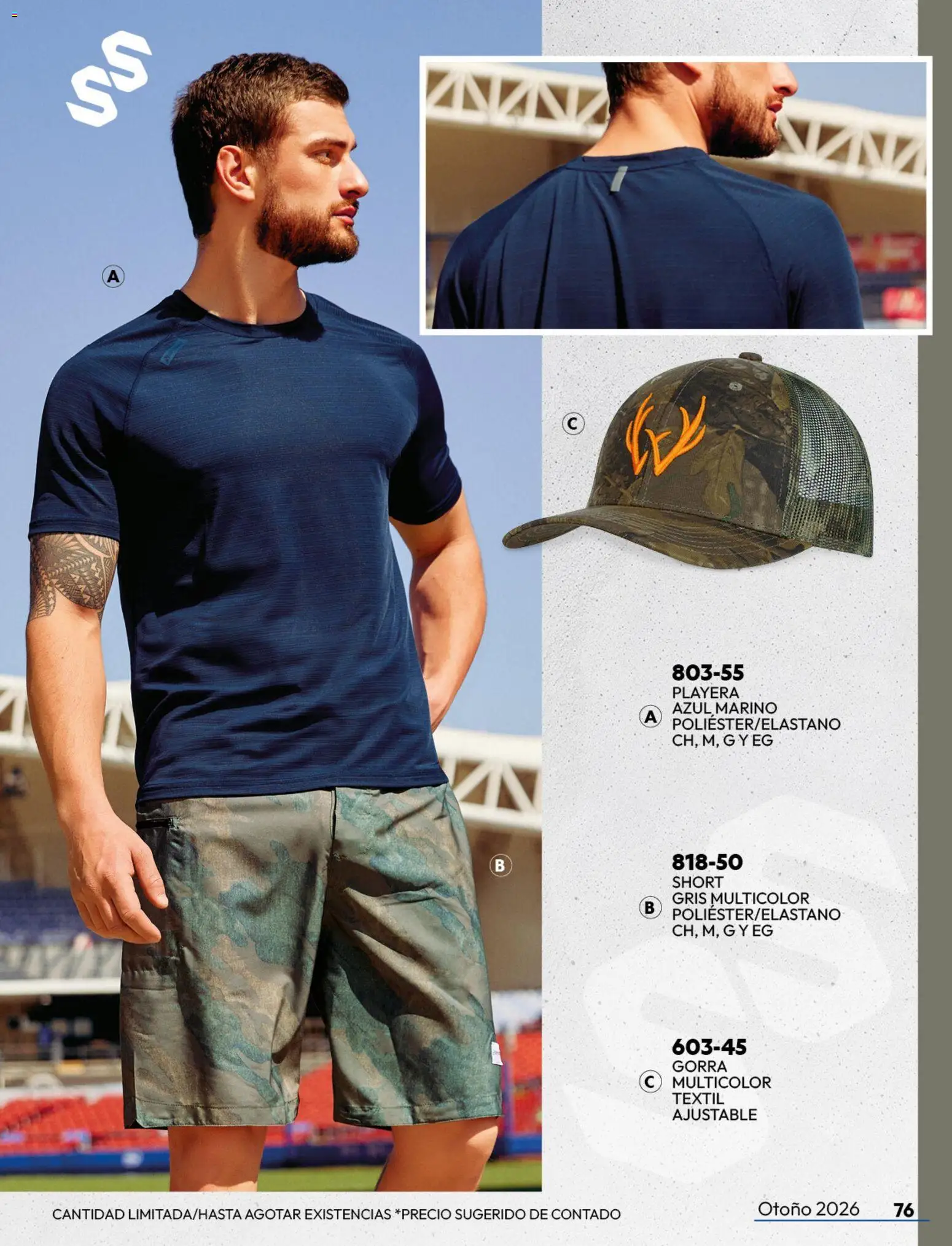 Nuevas ofertas de Cklass válidas en toda la República Mexicana desde el 08/07/2026. ¡Encuentra las mejores ofertas en Cklass catálogo Sportbrands dama! | Página: 224 | Productos: Gorra, Playera, Short