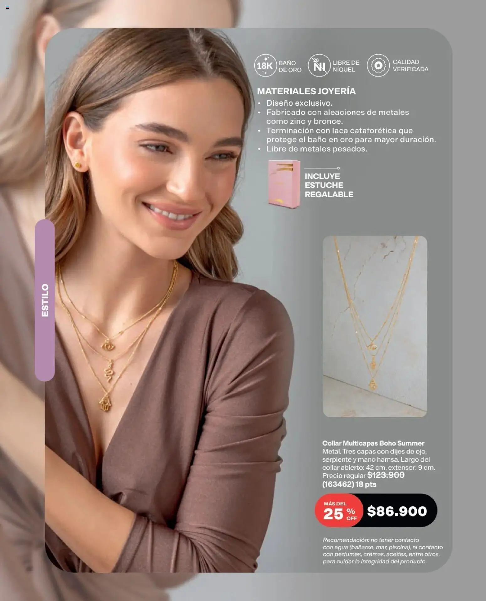 Avon revista - valida desde el 15/07/2026 | Página: 97 | Productos: Agua, Estuche, Baño, Collar