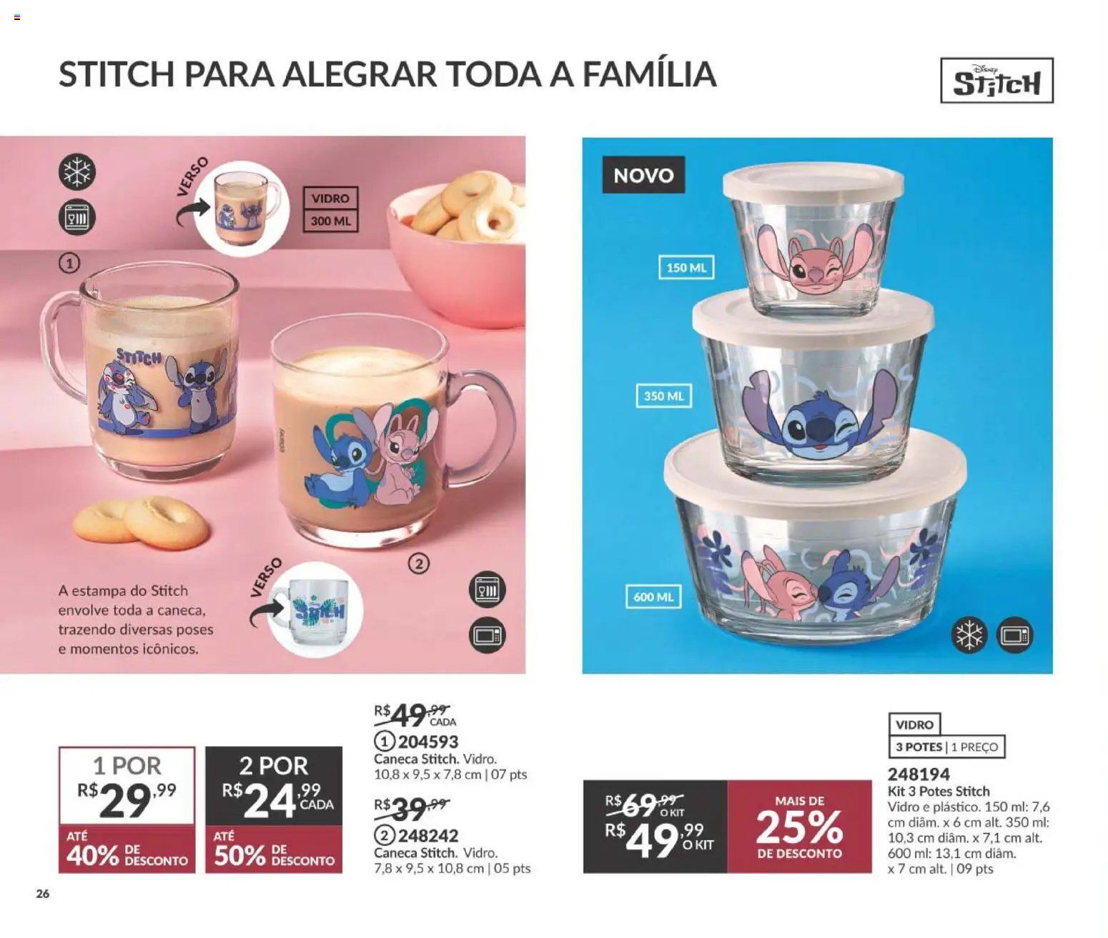 Avon Folheto - válido de 01/09/2026 | Página: 26 | Produtos: Caneca, Potes