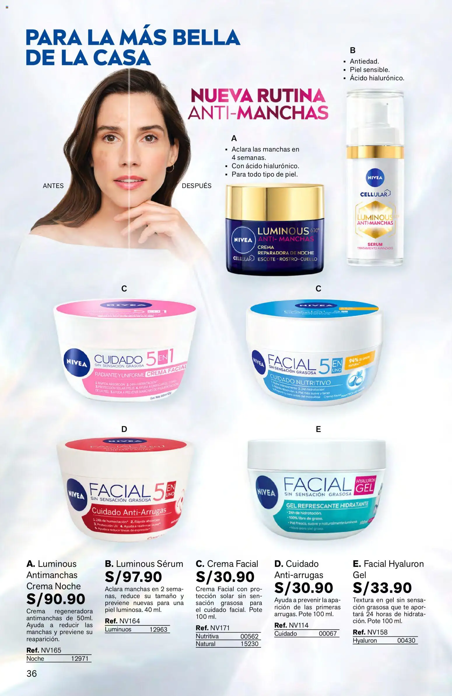 Catálogo Leonisa válido desde 04.06.2026 | Página: 36 | Productos: Té, Crema