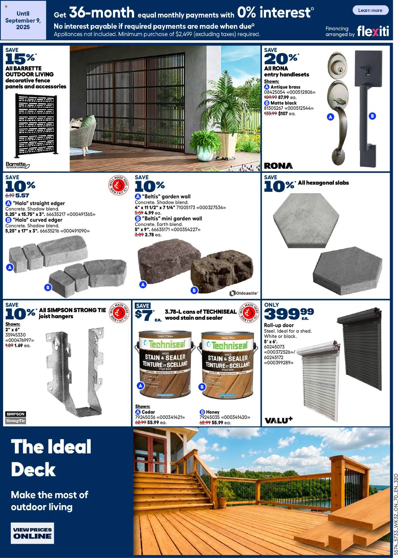 Rona flyer valid from Sep 3, 2026 | Page: 8 | Products: Toys