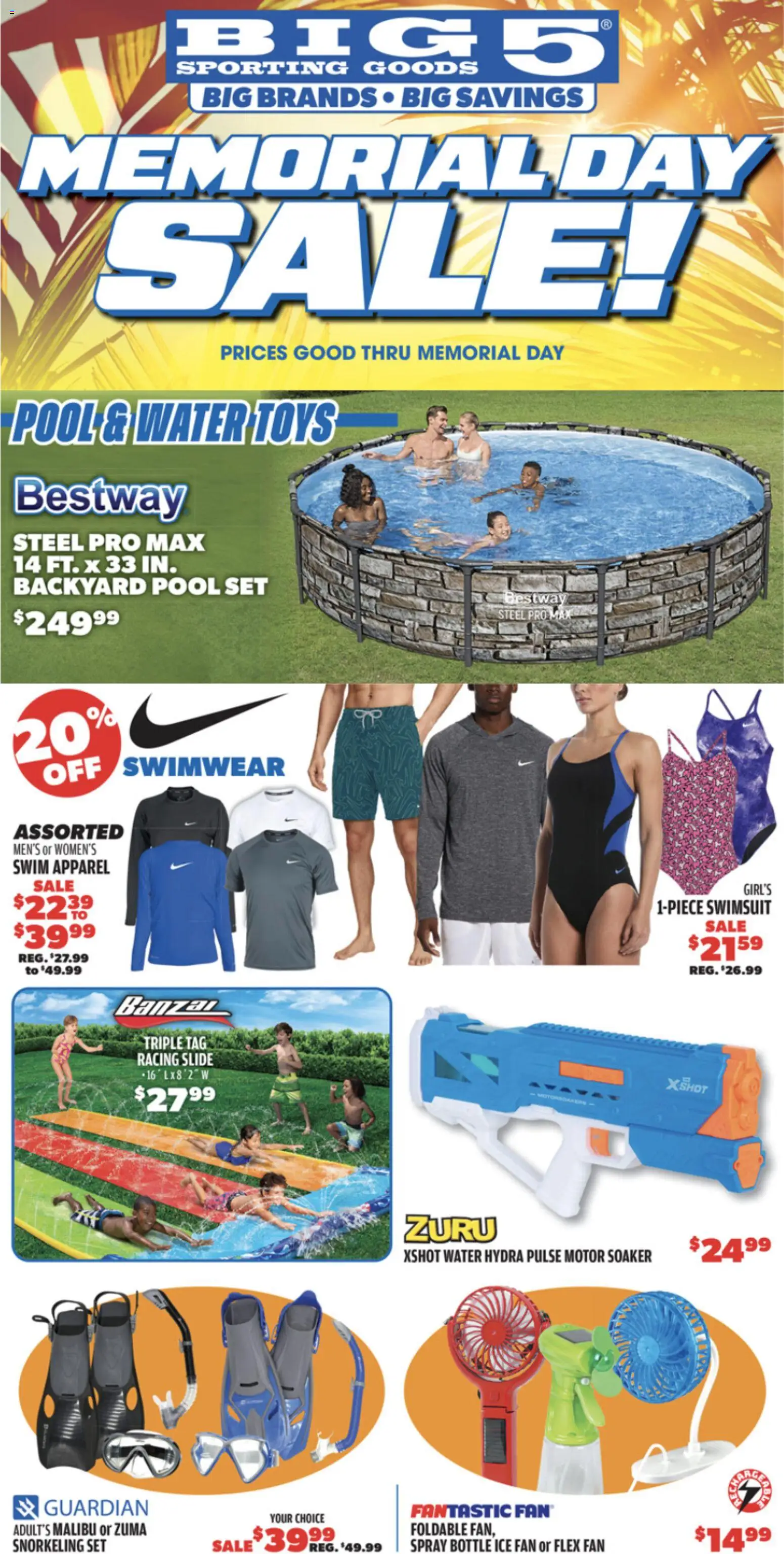 Big 5 Sporting Goods Weekly Ad - valid from 15.05.2026 | Page: 1