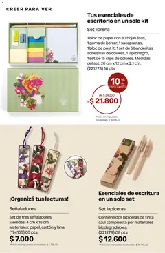 Vista previa Catálogo Natura Ciclo 7 válido desde el 06.05.2026 | Página: 264 | Productos: Escritorio