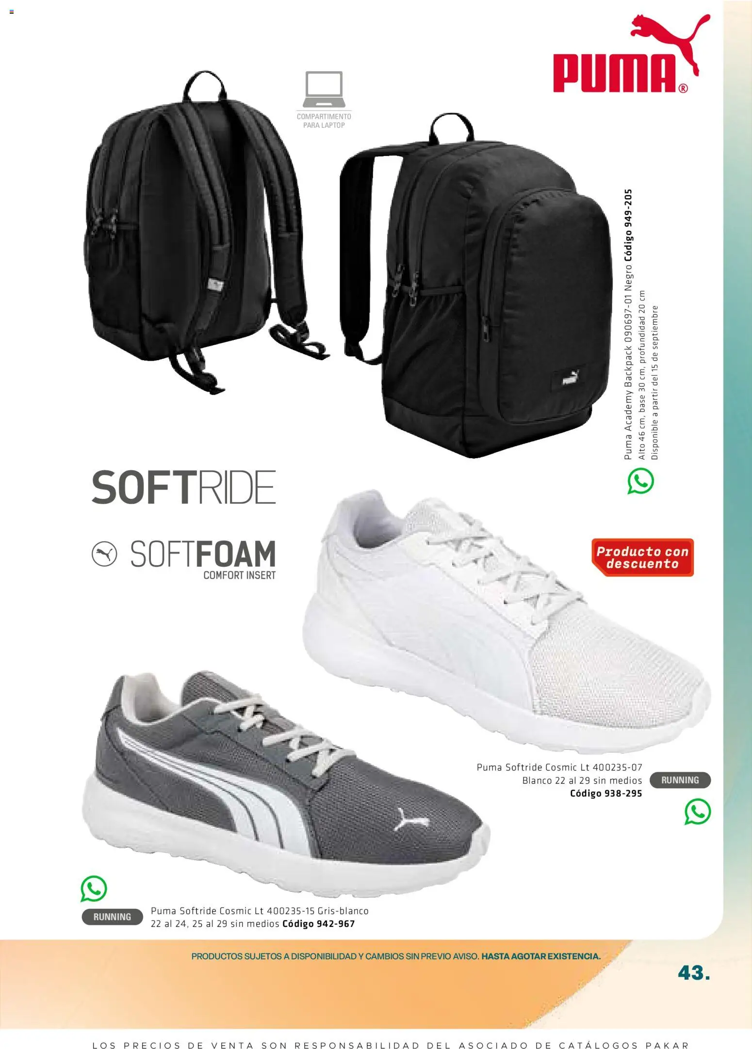 Nuevas ofertas de SC Pakar válidas en toda la República Mexicana desde el 28/08/2026. ¡Encuentra las mejores ofertas en SC Pakar catálogo Premium Men Tomo 2! | Página: 43 | Productos: Laptop