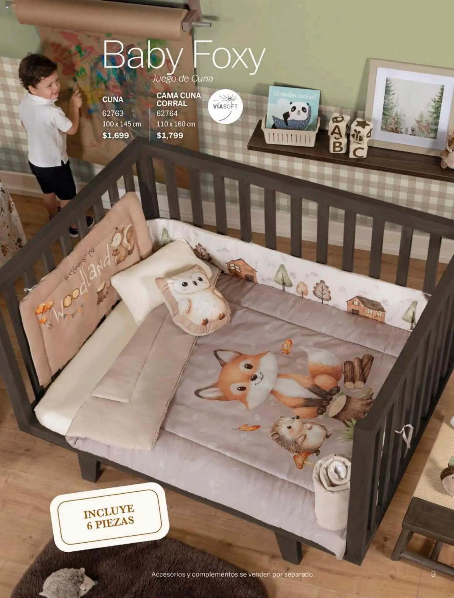 Nuevas ofertas de Vianney válidas en toda la República Mexicana desde el 17/08/2026. ¡Encuentra las mejores ofertas en Vianney catálogo Bebé! | Página: 11 | Productos: Juego, Cama, Cuna