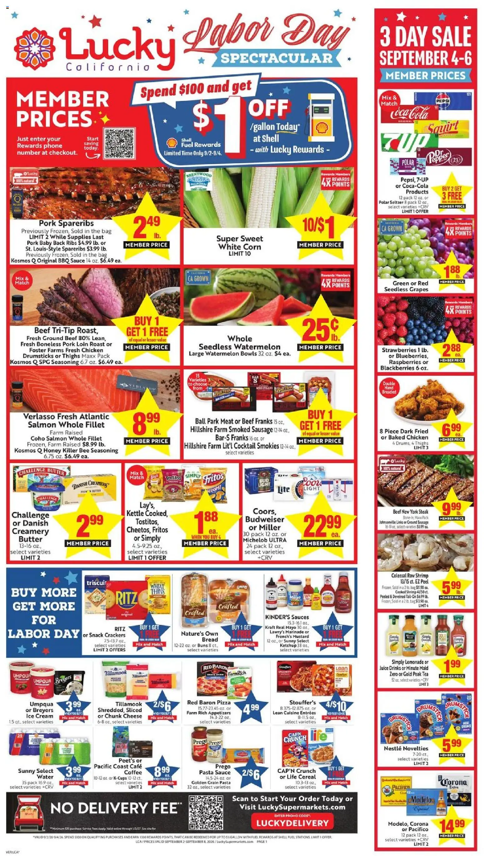 Lucky Supermarkets Weekly Ad - valid from 09/02/2026 | Page: 1