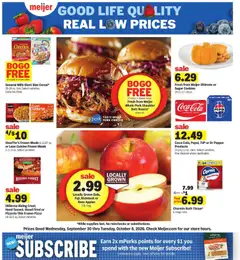 Preview of Meijer weekly ads valid from 09/30/2026