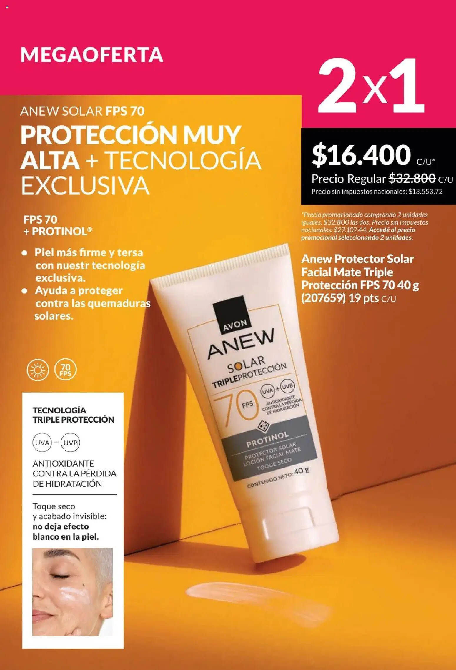 Catálogo AVON Campaña 4/2026 │ válido desde el 01/04/2026 | Página: 120 | Productos: Mate, Protector solar, Loción, Uva