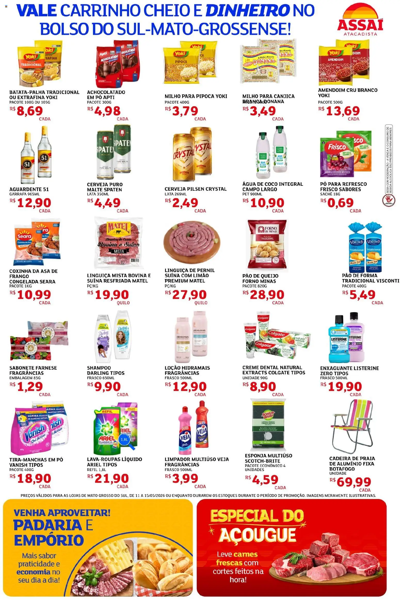 Assaí Atacadista Folheto - válido de 11.05.2026 | Página: 2 | Produtos: Coco, Água de coco, Creme, Bebida