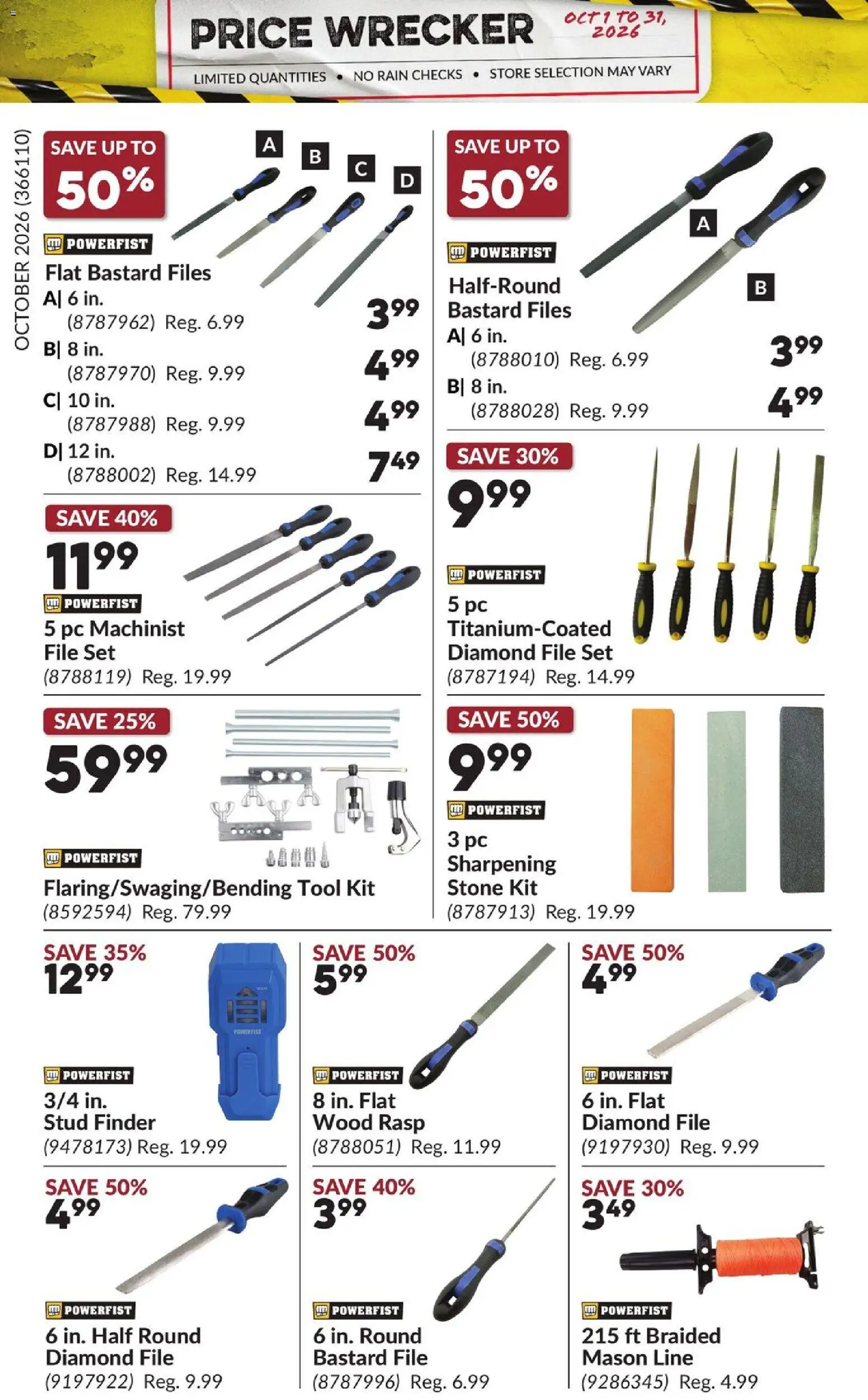 Princess Auto flyer valid from Oct 1, 2026 | Page: 6 | Products: PC
