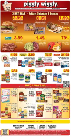 Preview of Piggly Wiggly weekly ads valid from 10/21/2026