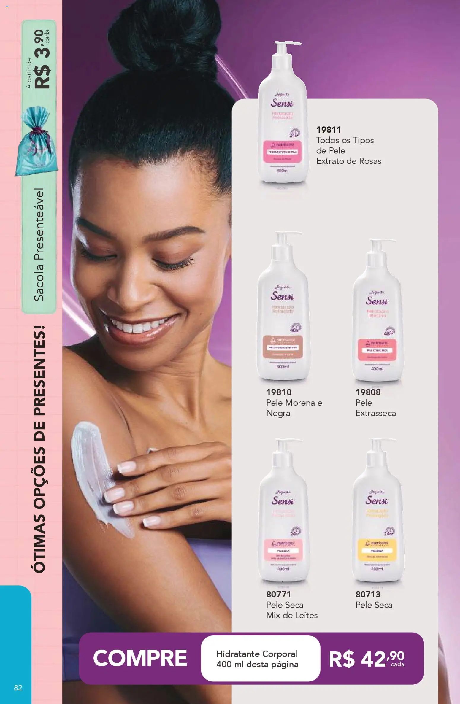 Jequiti Folheto - válido de 06.03.2026 | Página: 82 | Produtos: Hidratante corporal