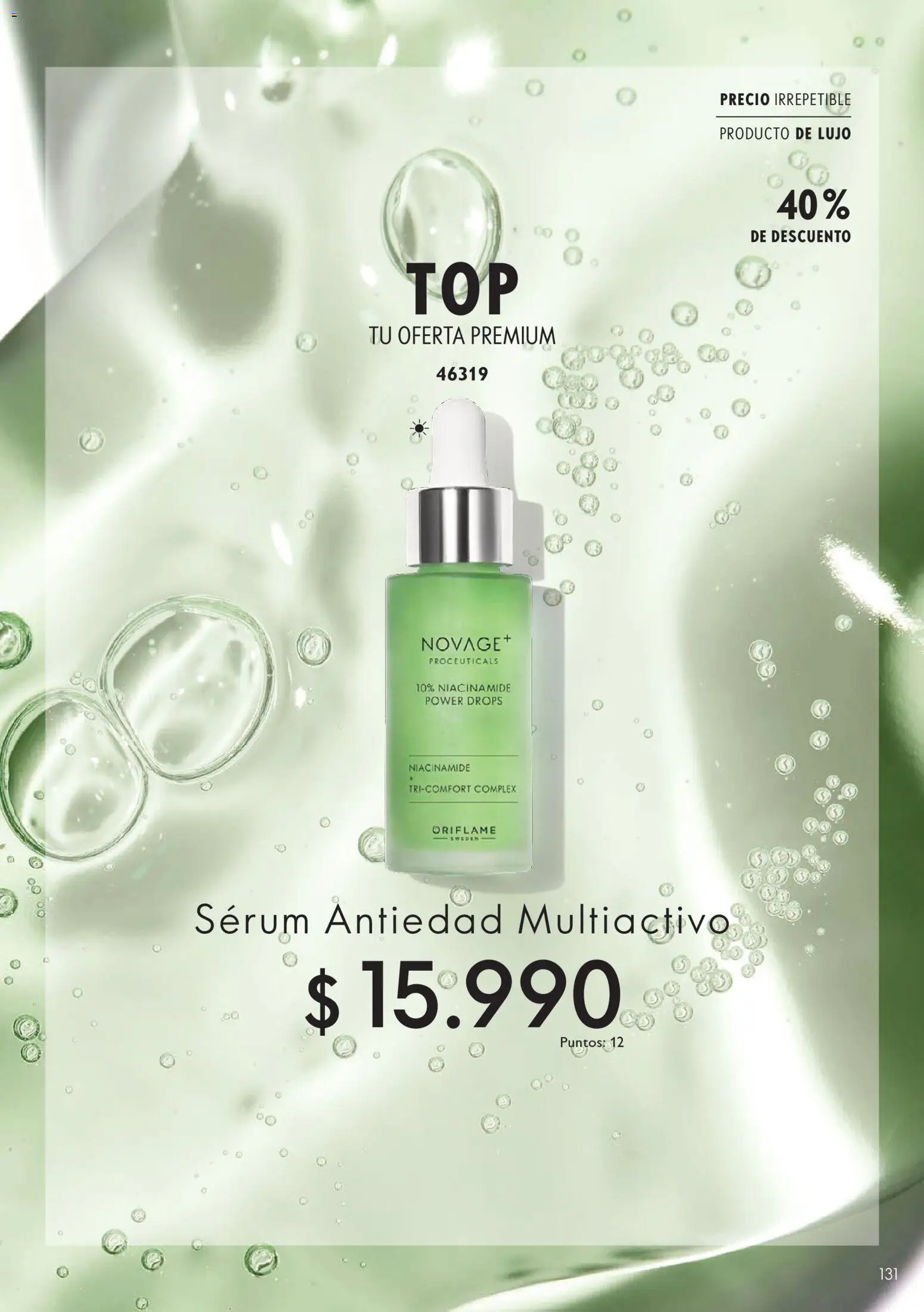 Oriflame Ofertas │ válido desde el 10.07.2026 | Página: 131 | Productos: Serum