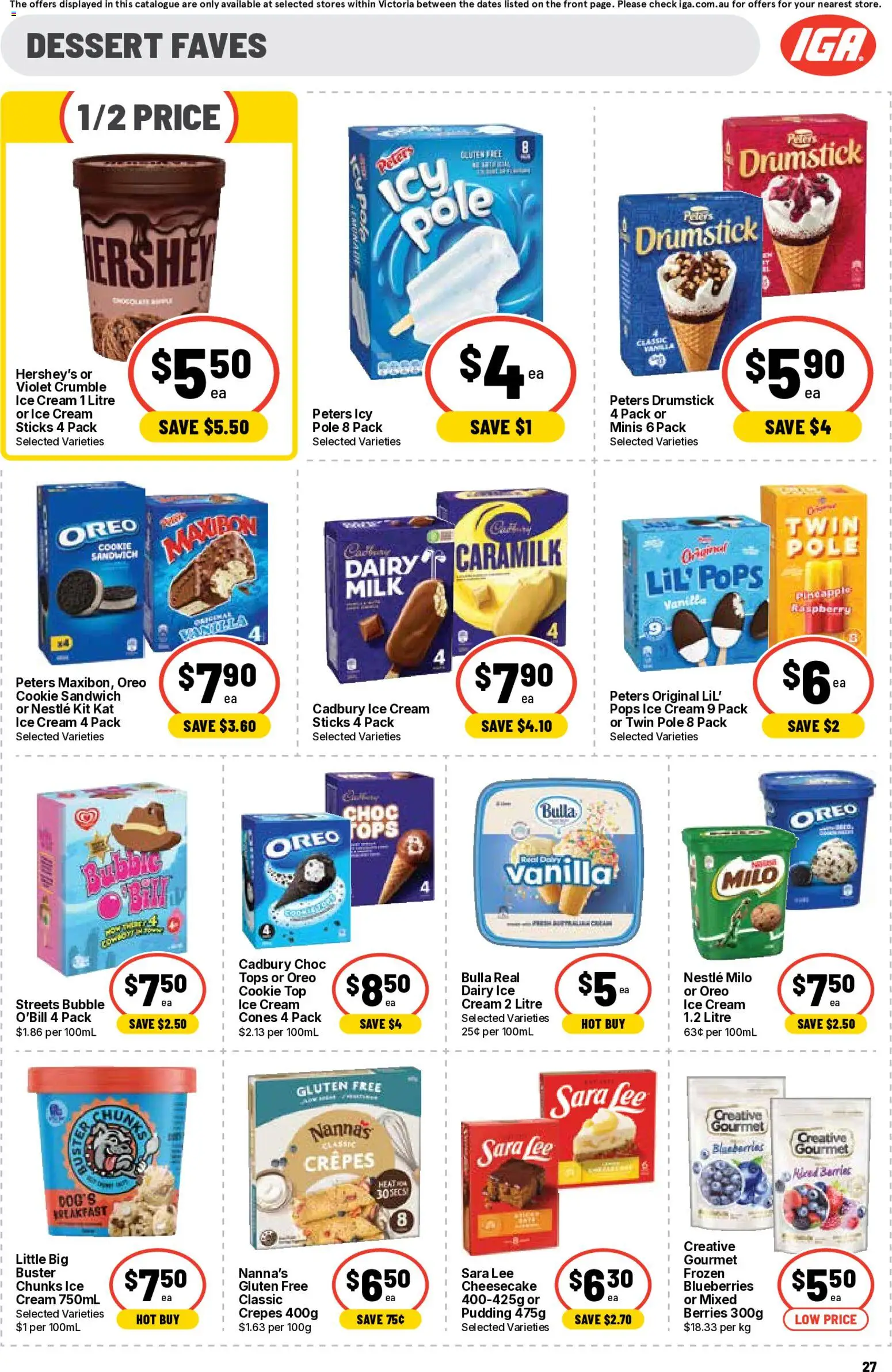 Ritchies catalogue - valid from 02/09/2026 | Page: 27 | Products: Dairy, Oreo, Raspberry, Vanilla