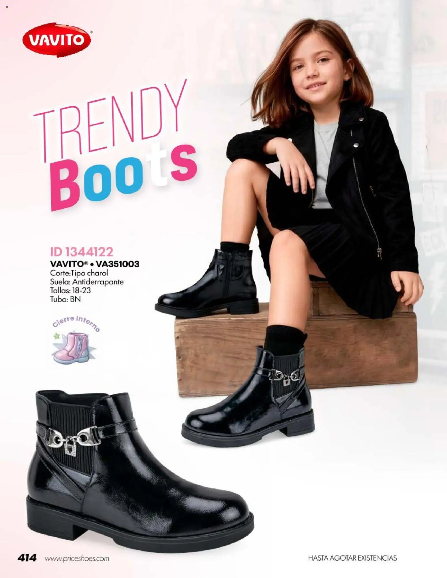 Nuevas ofertas de Price Shoes válidas en toda la República Mexicana desde el 18/07/2026. ¡Encuentra las mejores ofertas en Price Shoes catálogo Botas! | Página: 414